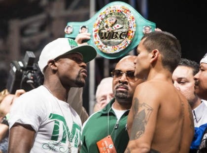 Mayweather and Maidana