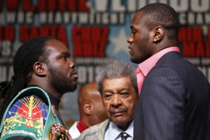 Stiverne and Wilder face off