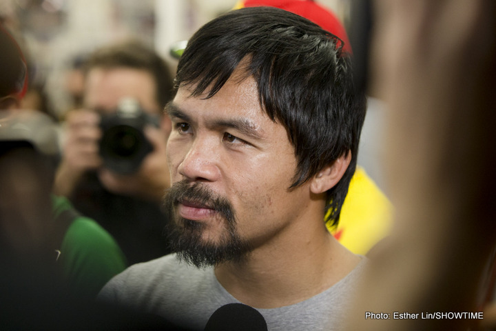 Image: Pacquiao vs. Matthyse on ESPN PPV, Roach out as trainer