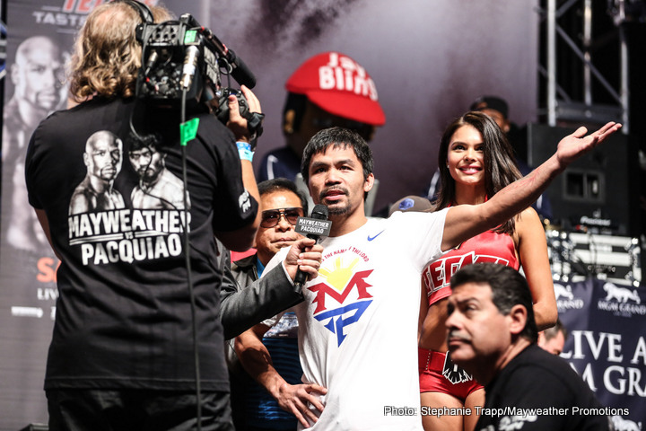 Image: Pacquiao to decide on Crawford or Vargas next week