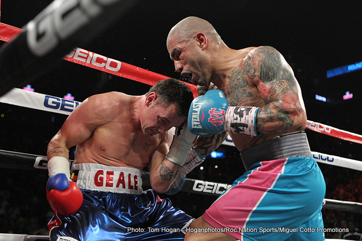 Cotto-Geale boxing photo