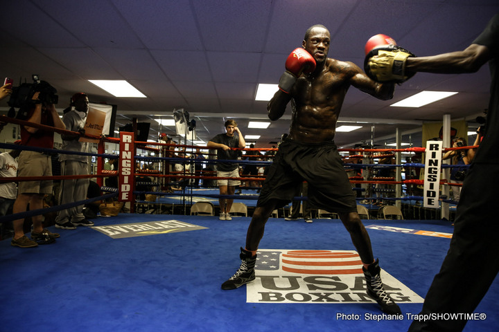Image: Deontay Wilder: I'm going to burn this Reptile Duhaupas