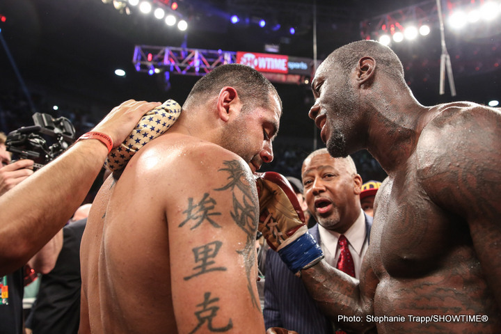 Image: Deontay Wilder expects to take Mayweather’s place