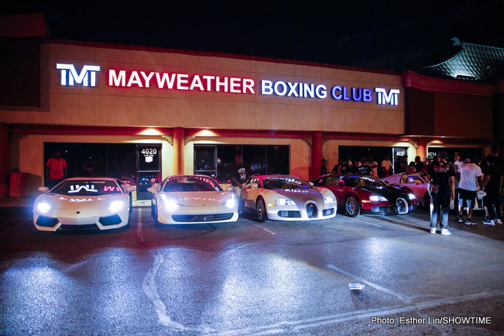 Mayweather vs. Pacquiao boxing photo
