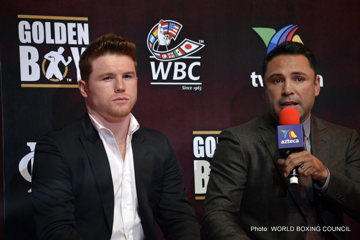 Image: De La Hoya says there could be Cotto-Canelo trilogy; hints that Golovkin fight not happening soon