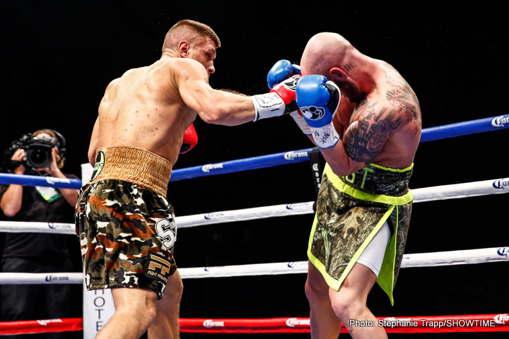Image: Sergiy Derevyanchenko vs. Kemahl Russell tonight