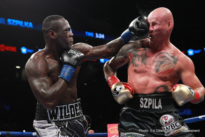 Image: PBC Knockout of the Year: Heavyweight World Champion Deontay Wilder Delivers in Ninth Round Against Artur Szpilka