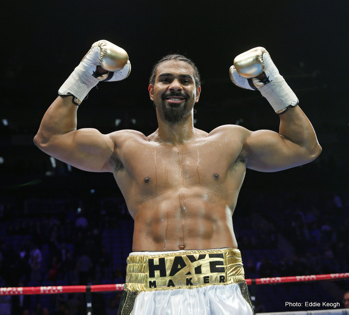 Image: Haye still bellyaching about wanting Joshua fight