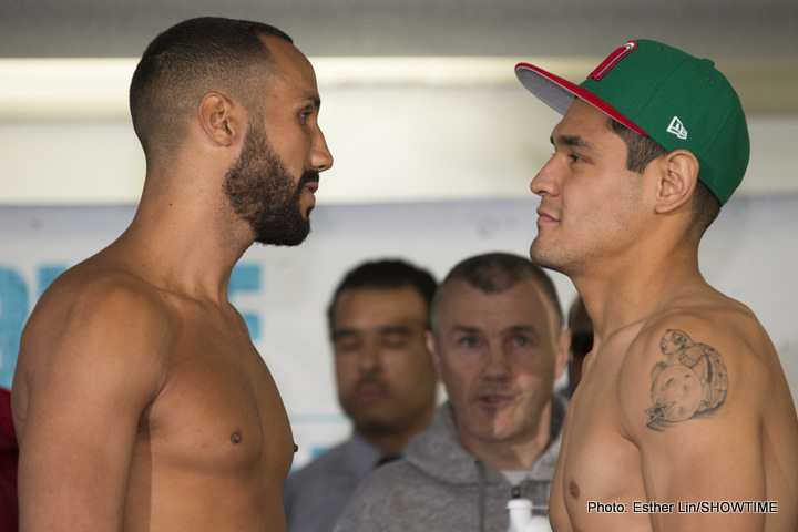 James DeGale and Rogelio Medina