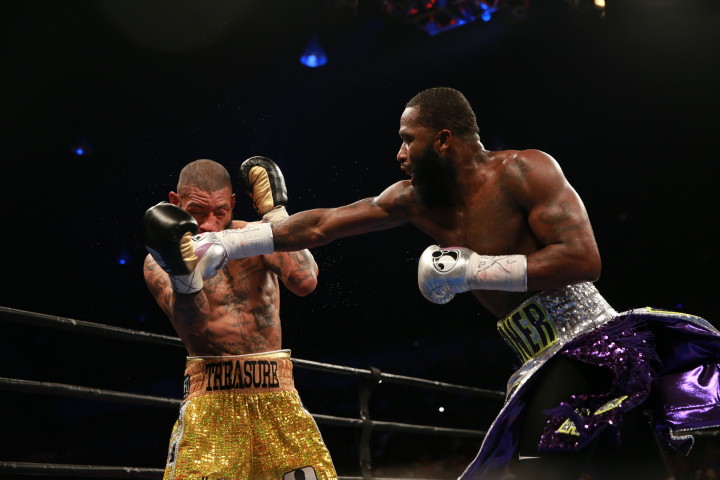 Image: Broner stops Theophane - results