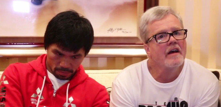 Image: Pacquiao splits with Freddie Roach