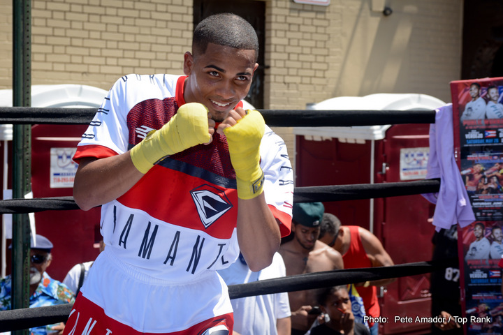 Image: Terry Flanagan vs. Felix Verdejo on September 16