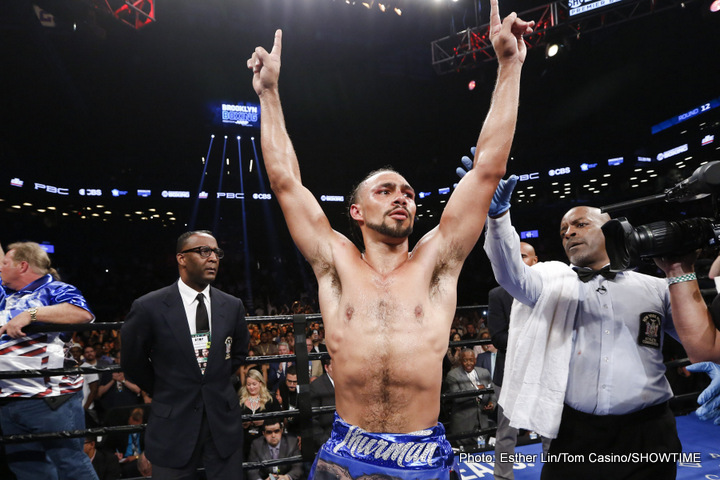 Image: Keith Thurman thinks Pacquiao and Mayweather fights are possible