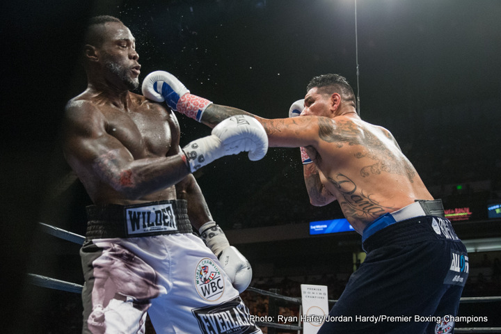 Image: Deontay Wilder vs. Gerald Washington on Feb.25