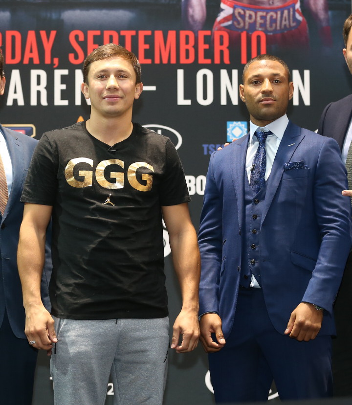 Gennady Golovkin vs Kell Brook Press Conference