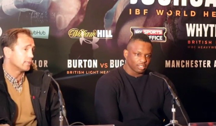 Image: Whyte unhappy with Deontay Wilder for not giving him a title shot