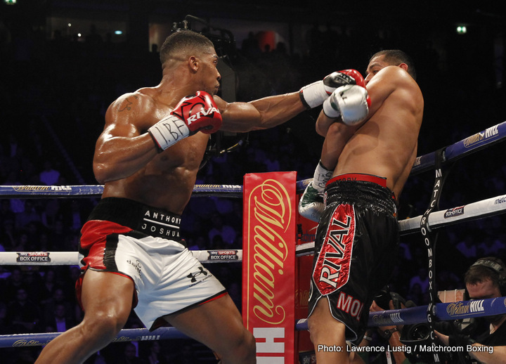 Image: Anthony Joshua destroys Eric Molina - Results