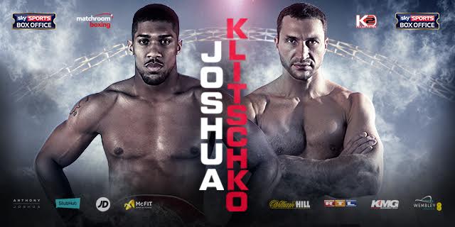 Image: Joshua not counting on Wladimir brawling with him