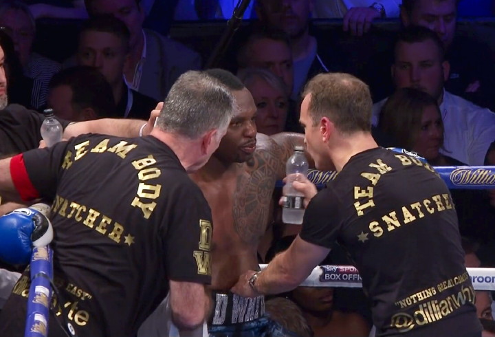Image: Whyte, Jennings, Gvozdyk & Walters on Crawford-Indongo card
