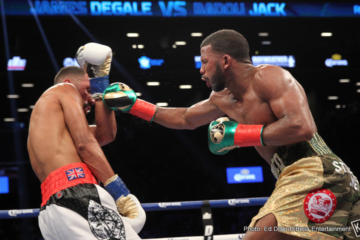 DeGale vs. Jack boxing photo