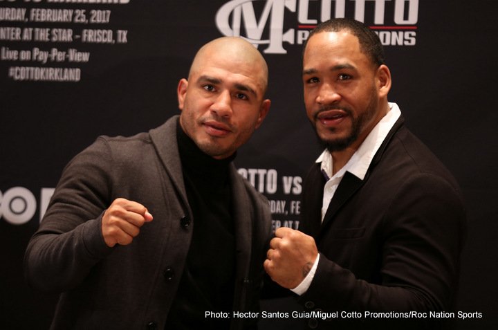 Image: Cotto: Kirkland is the best and most dangerous fighter