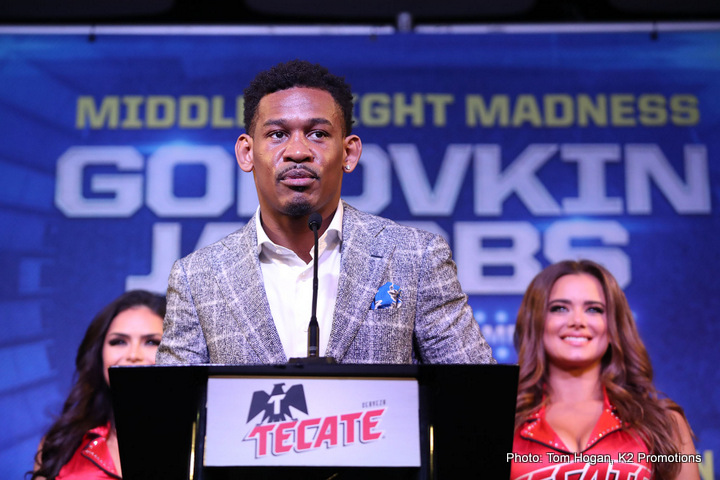 Image: Jacobs talks of perfect strategy to beat Golovkin