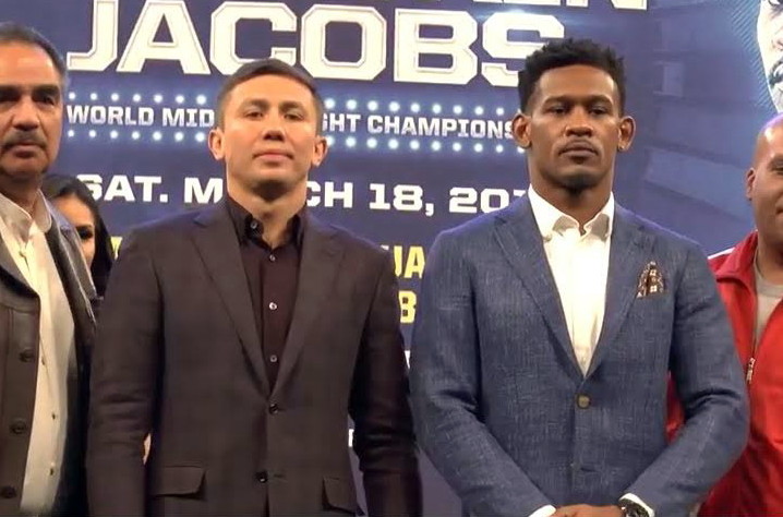 Image: Golovkin vs. Jacobs quotes from MSG press conference