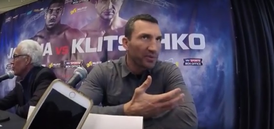 Image: Klitschko: Is Joshua the new Frank Bruno?