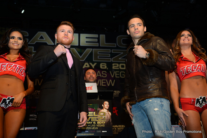 Image: Chavez: Junior’s hard training will lead to win over Canelo