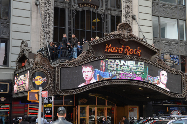 Image: Canelo Alvarez & Julio César Chávez, Jr. New York city press conference quotes, photos