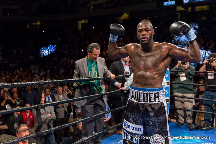 Image: Wilder vs. Ortiz with clear path to Nov.4