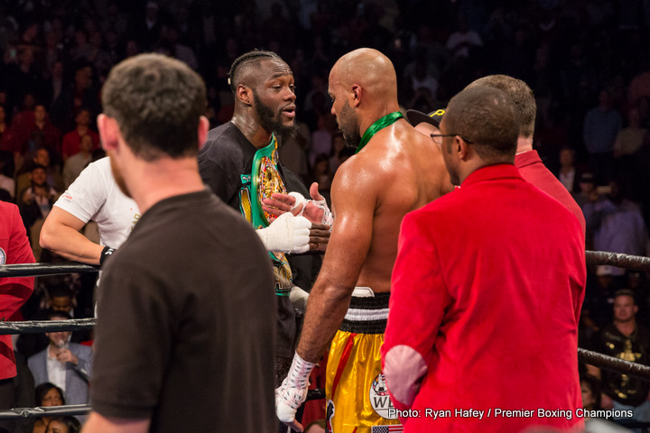 Image: Deontay Wilder vs. Gerald Washington - Results