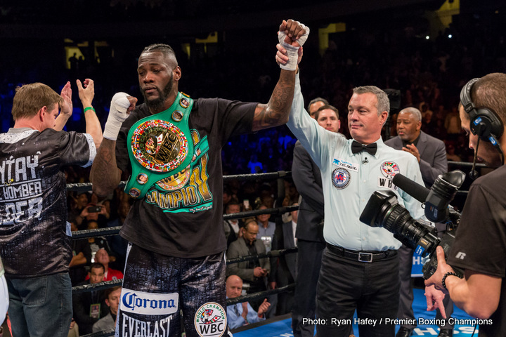 Image: Deontay Wilder vs. Gerald Washington - Results