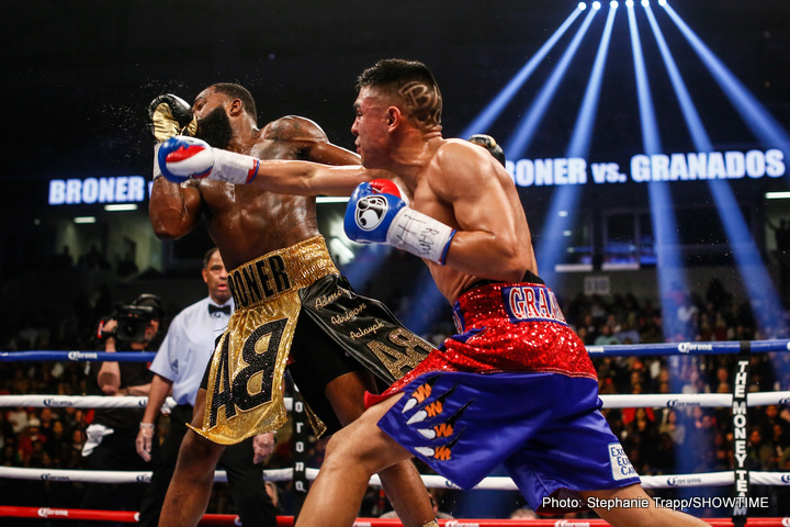 Adrian "El Tigre" Granados boxing photo