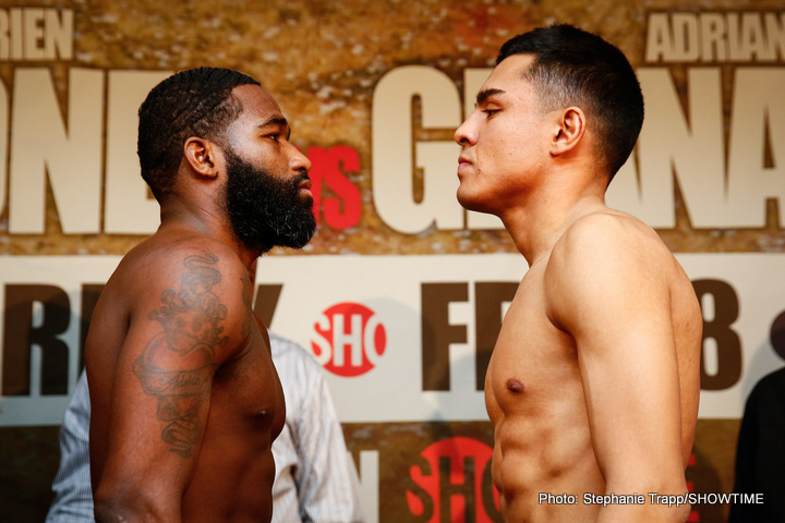 Broner vs. Granados boxing photo
