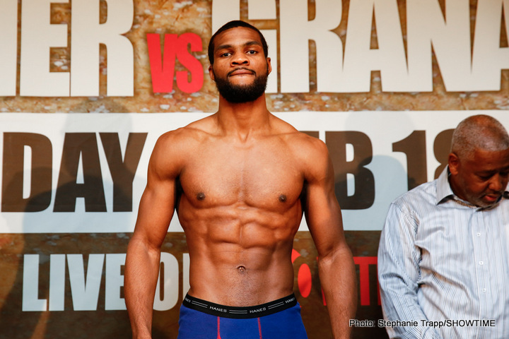 Image: Adrien Broner vs. Adrian Granados - Official weights