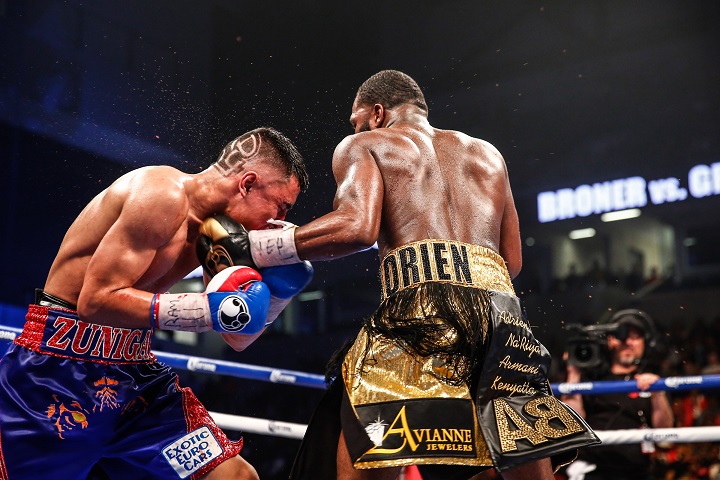Broner vs. Granados boxing photo