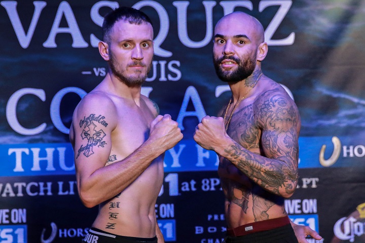 Image: Sammy Vasquez vs. Luis Collazo – Official weights