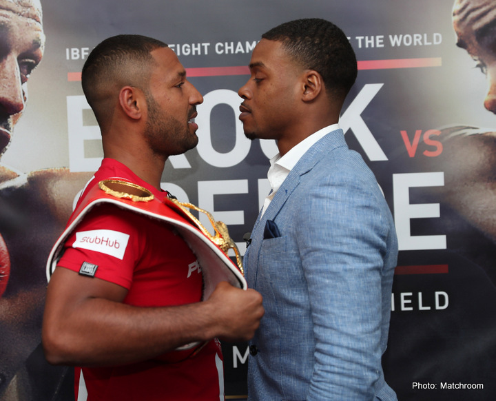 Image: Kell Brook vows to beat Errol Spence at Bramall Lane on May 27