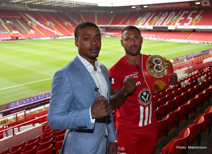 Image: Kell Brook vows to beat Errol Spence at Bramall Lane on May 27