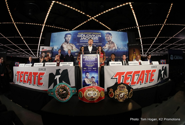 Image: Golovkin, Jacobs, Sanchez, Rozier Quotes -Gennady Golovkin vs. Daniel Jacobs