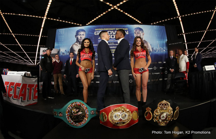 Image: Golovkin, Jacobs, Sanchez, Rozier Quotes -Gennady Golovkin vs. Daniel Jacobs