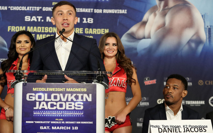 Image: Golovkin, Jacobs, Sanchez, Rozier Quotes -Gennady Golovkin vs. Daniel Jacobs