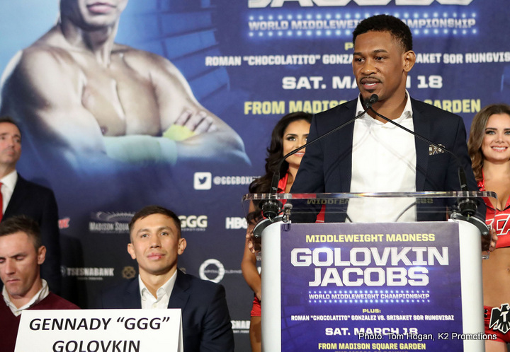 Image: Golovkin, Jacobs, Sanchez, Rozier Quotes -Gennady Golovkin vs. Daniel Jacobs