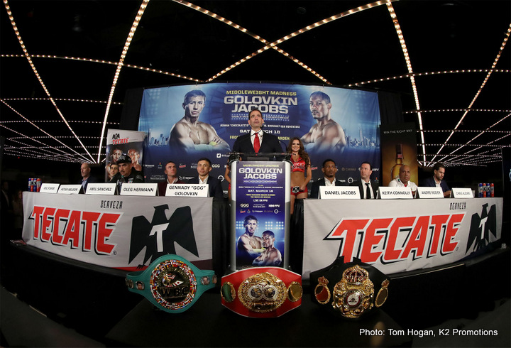 Image: Golovkin, Jacobs, Sanchez, Rozier Quotes -Gennady Golovkin vs. Daniel Jacobs