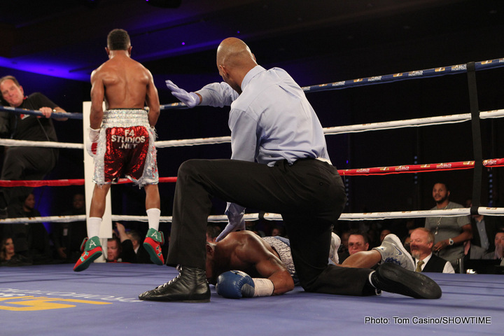 Image: Claressa Shields KOs Szilvia Szabados - Results