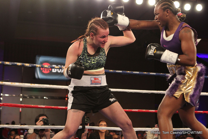 Image: Claressa Shields KOs Szilvia Szabados - Results