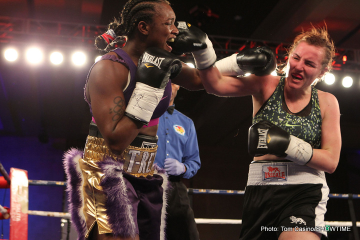 Image: Claressa Shields KOs Szilvia Szabados - Results