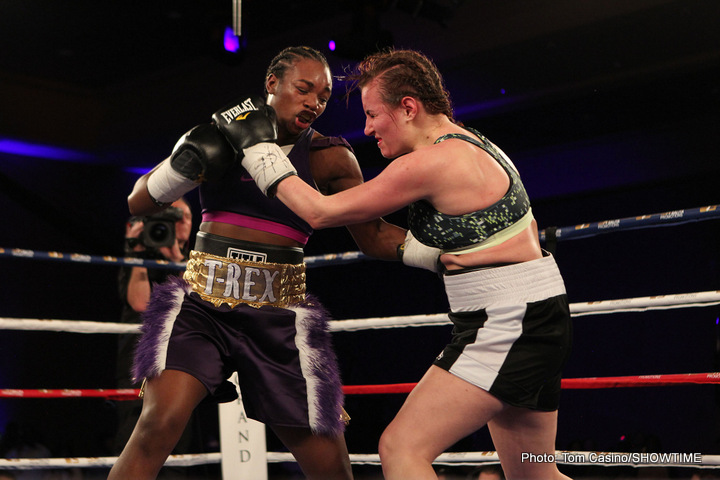 Image: Claressa Shields KOs Szilvia Szabados - Results