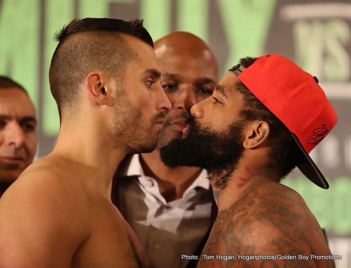 Image: David Lemieux vs. Curtis Stevens – Official weights